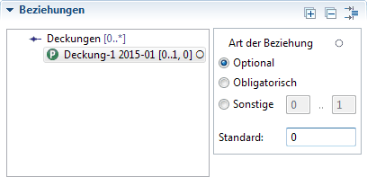 Beziehung mit Status-Button als weißer Kreis
