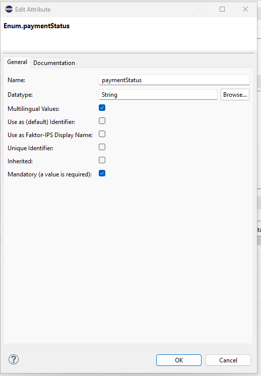 Multilingual Values String Attribute