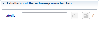Tabelle mit Status-Button als Fragezeichen