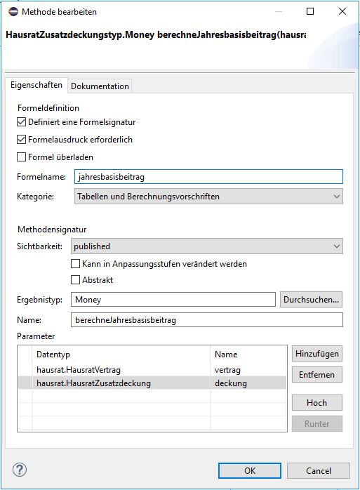 dialog formelsignatur