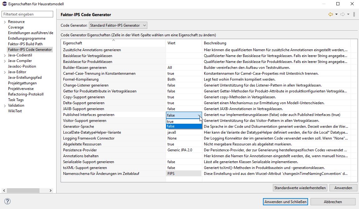 aktivierung interfaces