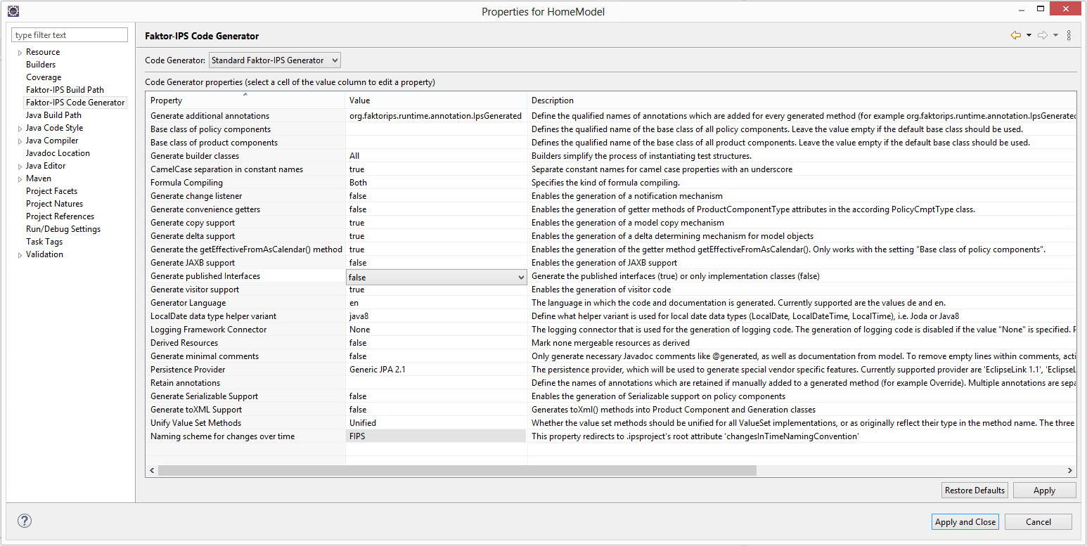 en108generation published interfaces