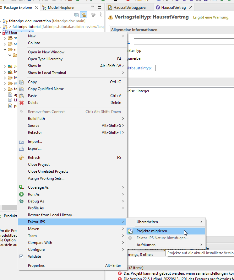 migrating faktor ips